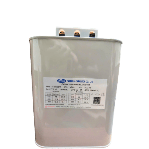 SMS-4150150KST | Tụ bù 3 pha 15kVAr 415V (tụ dầu)