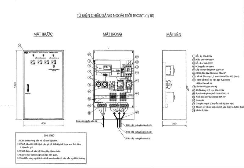 so do dau noi tu dien chieu sang