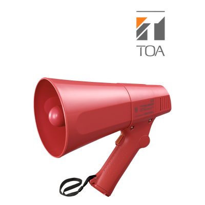 Megaphone cầm tay 6W TOA ER-520S kèm còi báo động